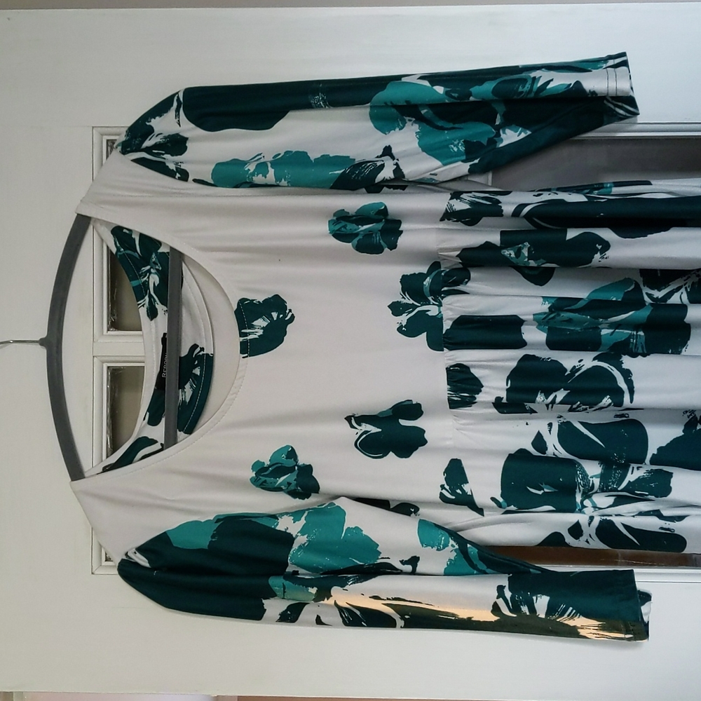 3/4 sleeve tunic with pockets